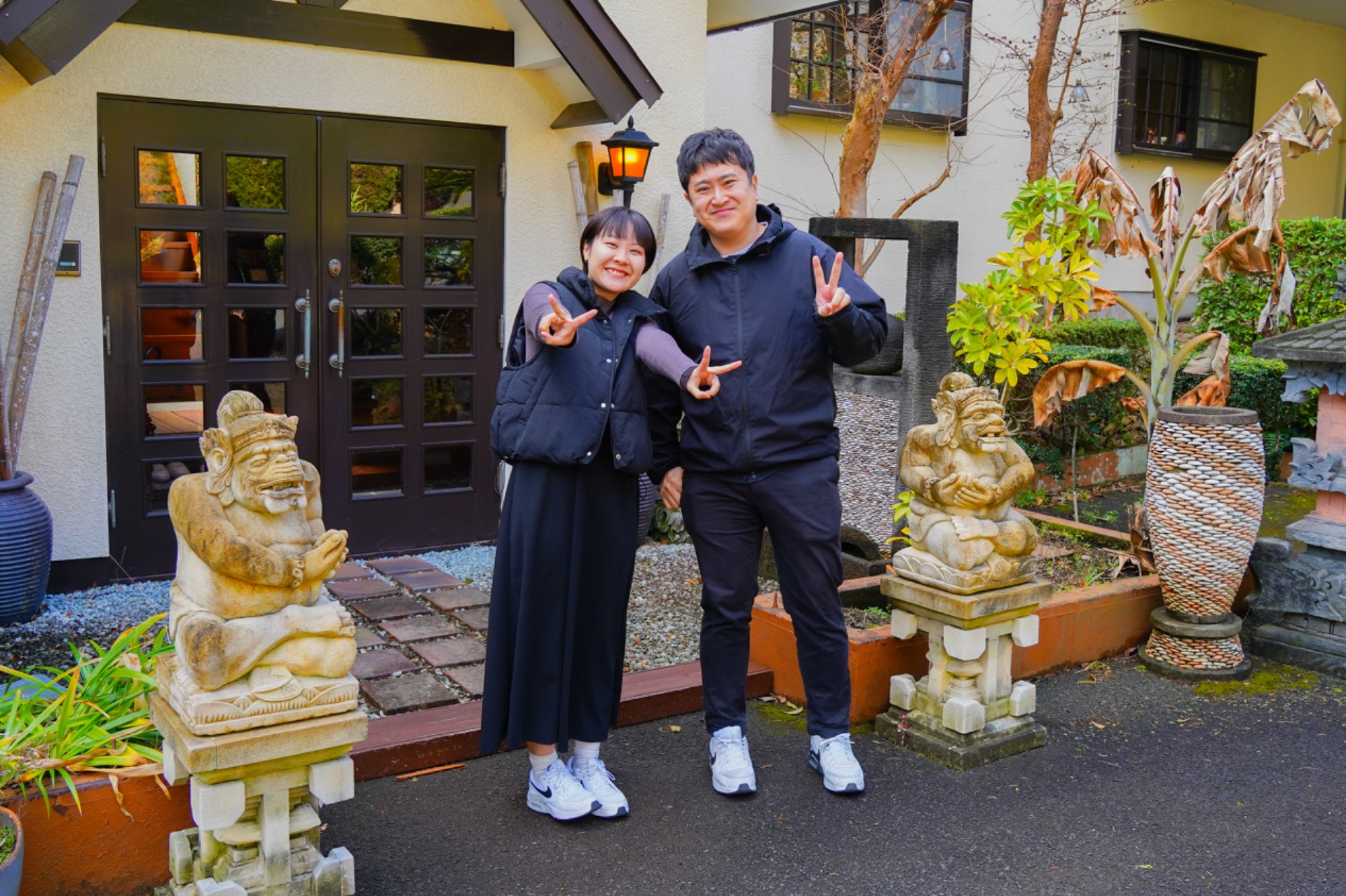 バリの空気の中でのんびり時間を過ごす。